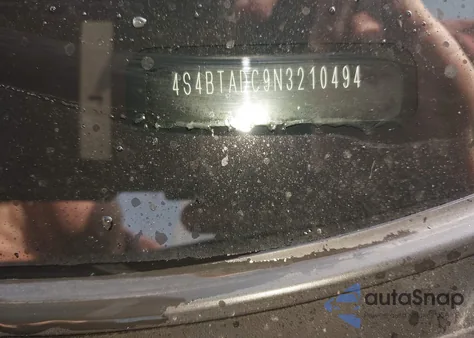 2022 Subaru Outback Premium z USA, uszkodzony, nr VIN 4S4BTADC9N3210494